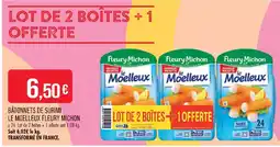 Match Fleury michon bâtonnets de surimi le moelleux offre