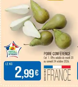 Match Poire conférence offre