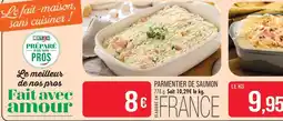 Match Parmentier de saumon offre