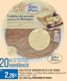 Match Reflets de france galettes de sarrasin offre