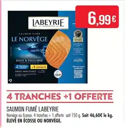 Match Labeyrie saumon fumé offre