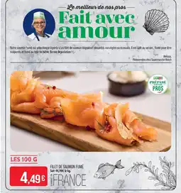 Match Match filet de saumon fumé offre