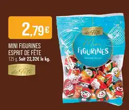 Match Esprit de fête mini figurines offre