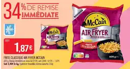 Match Mccain frite classique air fryer offre