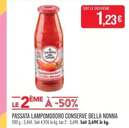 Match Conserve della nonnaconserve della nonna passata lampomodoro offre