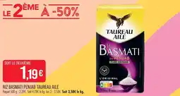Match Taureau ailé riz basmati penjab offre