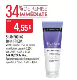 Match John frieda shampooing offre