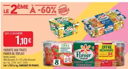 Match Panier de yoplait yaourts aux fruits offre