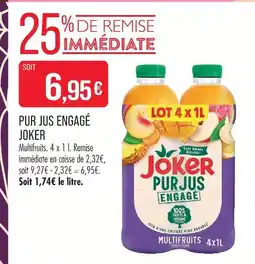 Match Joker pur jus engagé multifruits offre