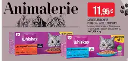 Match Whiskas sachets fraicheur pour chat adulte offre