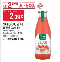 Match Ferme d'anchin suprême offre