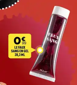Centrakor Le faux sang en gel offre
