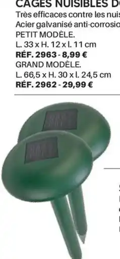 Shopix CAGES NUISIBLES offre