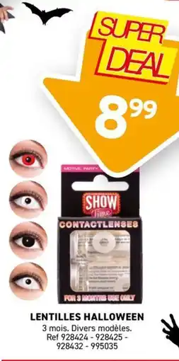 Trafic SHOW Time CONTACTLENSSES offre