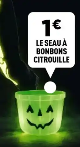 Centrakor LE SEAU À BONBONS CITROUILLE offre