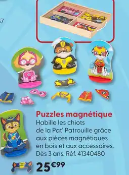 La Grande Récré Puzzles magnétiques offre