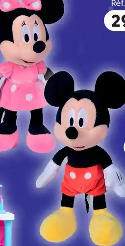 La Grande Récré Disney peluche mickey ou minnie offre