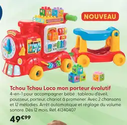 La Grande Récré Vtech baby tchou tchou loco mon porteur évolutif offre