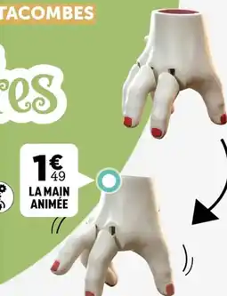 Centrakor TACOMBES LA MAIN ANIMÉE offre