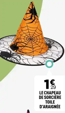 Centrakor LE CHAPEAU DE SORCIÈRE TOILE D'ARAIGNÉE offre