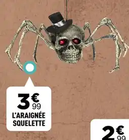 Centrakor L'ARAIGNÉE SQUELETTE offre