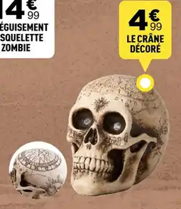 Centrakor LE CRÂNE DÉCORÉ offre