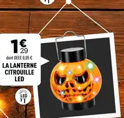 Centrakor LA LANTERNE CITROUILLE LED offre