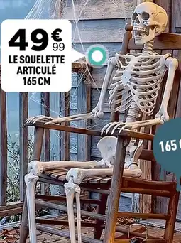 Centrakor LE SQUELETTE ARTICULÉ offre