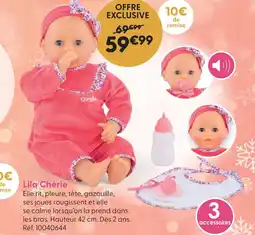 La Grande Récré Corolle lila chérie offre