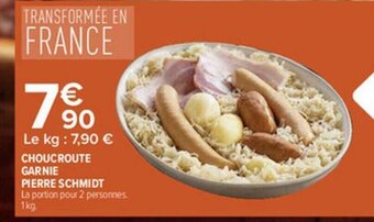 Carrefour Market Choucroute Garnie offre