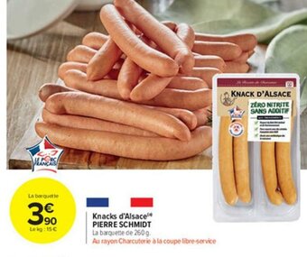 Carrefour Market Knacks d'Alsace offre