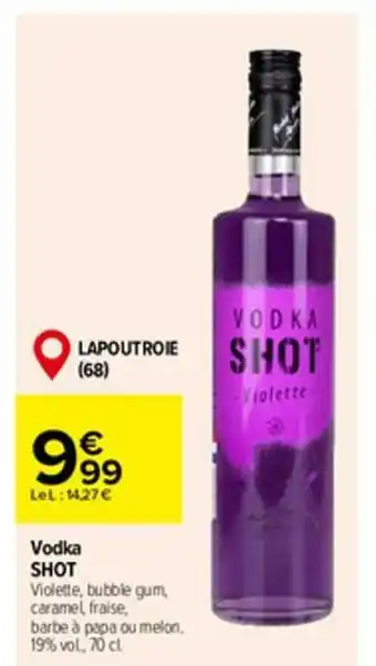 Carrefour Market Vodka Shot offre