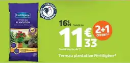 Jardiland Fertiligène Terreau plantation offre