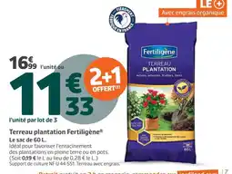 Jardiland Fertiligène Terreau plantation offre