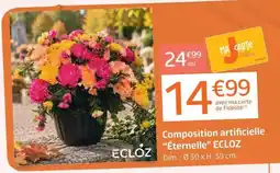 Jardiland ECLOZ Composition artificielle "Éternelle" offre