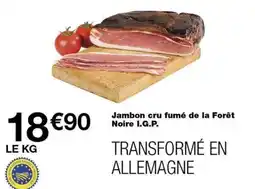 Monoprix Jambon cru fumé de la Forêt Noire I.G.P. offre