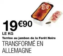 Monoprix Terrine au jambon de la Forêt Noire offre