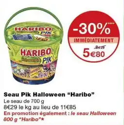 Monoprix HARIBO Seau Pik Halloween offre