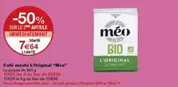 Monoprix méo Café moulu L'Original offre