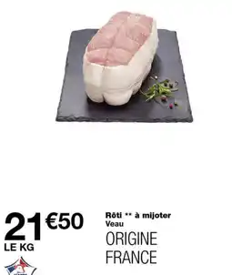 Monoprix WANDE Rôti à mijoter Veau offre