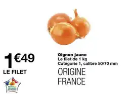 Monoprix LE FILET Oignon jaune offre