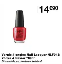 Monoprix OPI Vernis à ongles Nail Lacquer offre