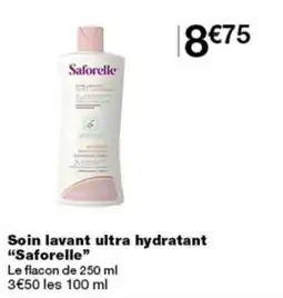 Monoprix Saforelle Soin lavant ultra hydratant offre