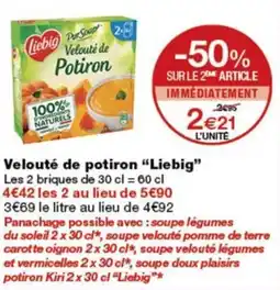 Monoprix Liebig Velouté de Potiron offre
