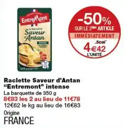 Monoprix Entremont Raclette Saveur d'Antan offre