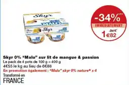 Monoprix Skyr Malo offre
