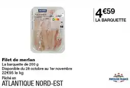 Monoprix Sacrebleu Filet de merlan offre