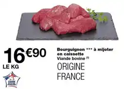 Monoprix Bourguignon à mijoter offre
