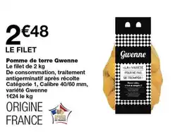 Monoprix Gwenne Pomme de terre offre