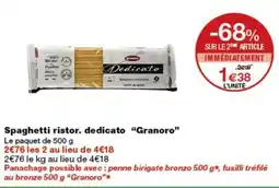 Monoprix Barilla Spaghetti ristor. dedicato offre